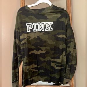 camo victoria secret long sleeve